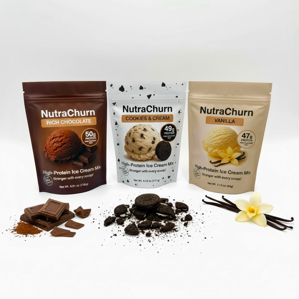 NutraChurn Protein Ice Cream Mix