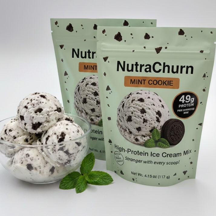 NutraChurn Protein Ice Cream Mix