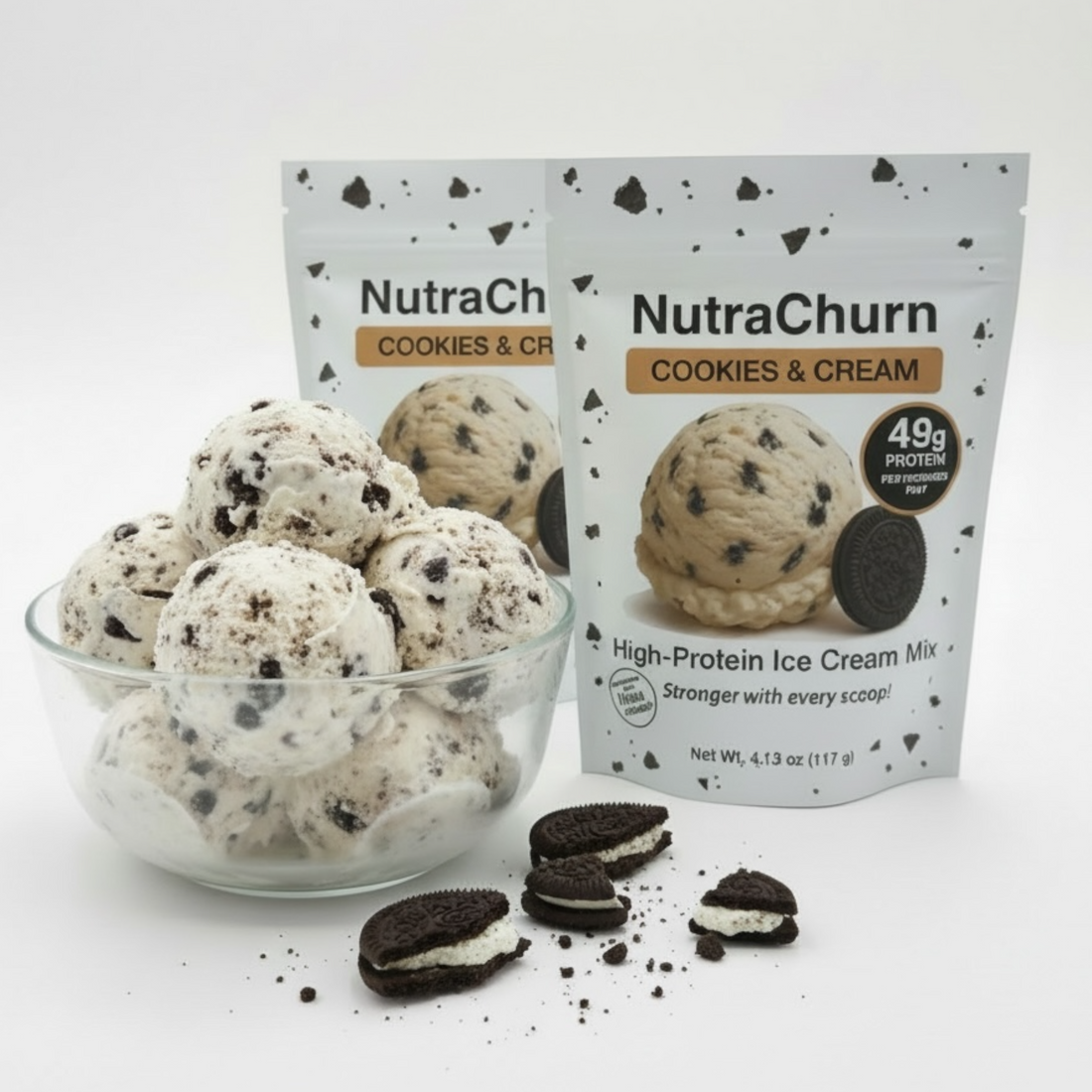 NutraChurn Protein Ice Cream Mix